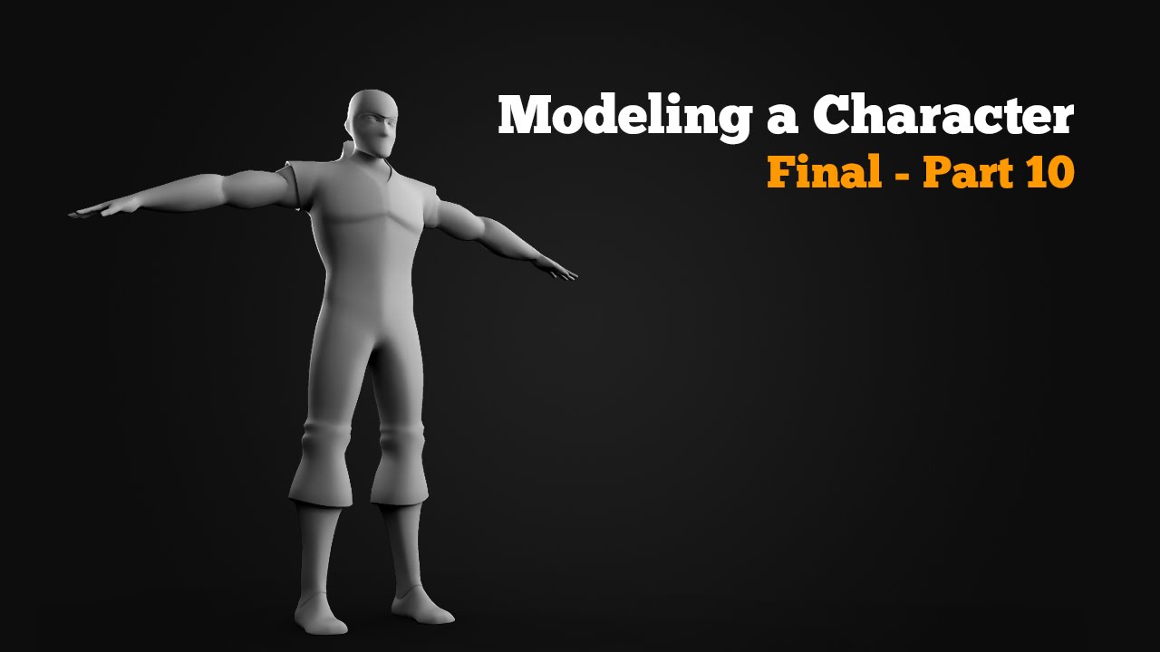 Modeling a Character in Maya - video 4
