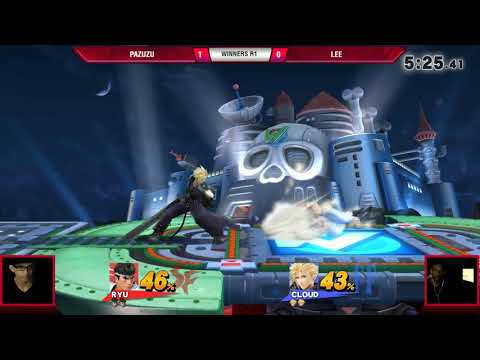 VS Weekly 8/3/17 - Winners R1 - Pazuzu (Ryu) vs Lee (Cloud) - Smash 4
