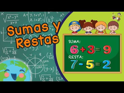 Suma y Resta - Matemáticas para Niños - Operaciones Matemáticas - (Video Educativos para Niños)