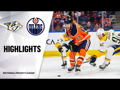 NHL Highlights | Predators @ Oilers 02/08/20