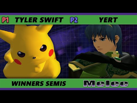 S@X 411 Winners Semis - Tyler Swift (Pikachu, Fox) Vs. Yert (Marth) Smash Melee - SSBM