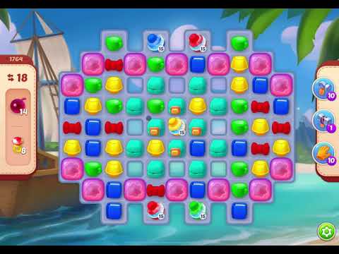 HomeScapes Level 1764 no boosters (18 moves)