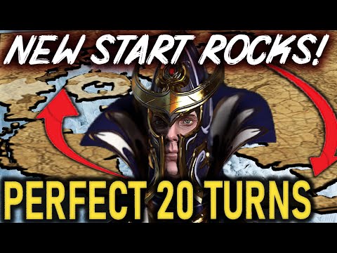Teclis PERFECT 20 Turns FULL BLITZ CAMPAIGN (Legendary) Immortal Empires