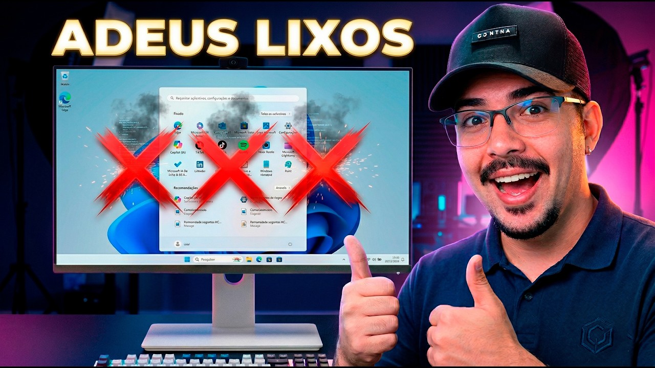 O Windows 11 Ficou INSUPORTÁVEL! (Remova o Lixo Agora)