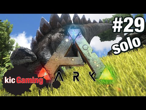 Let's Play ARK: Survival Evolved single player survival Ep 29 - Base upgrades