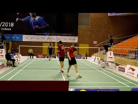 LI NING Czech Open 2018 - M.-SMIDT, L. MØLHEDE - Mads Emil CHRISTENSEN, Kristoffer KNUDSEN - 2. game