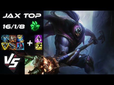 TOP Jax vs Riven - NA Grandmaster Patch 25.24