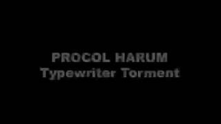 Procol Harum - Typewriter Torment (Live 1995)