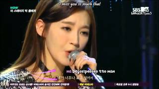 Davichi - It's Because I Miss You Today LIVE [eng sub / roman]