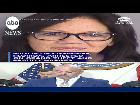 Mayor of Kissimmee, Florida, arrested on grand theft and fraud charges