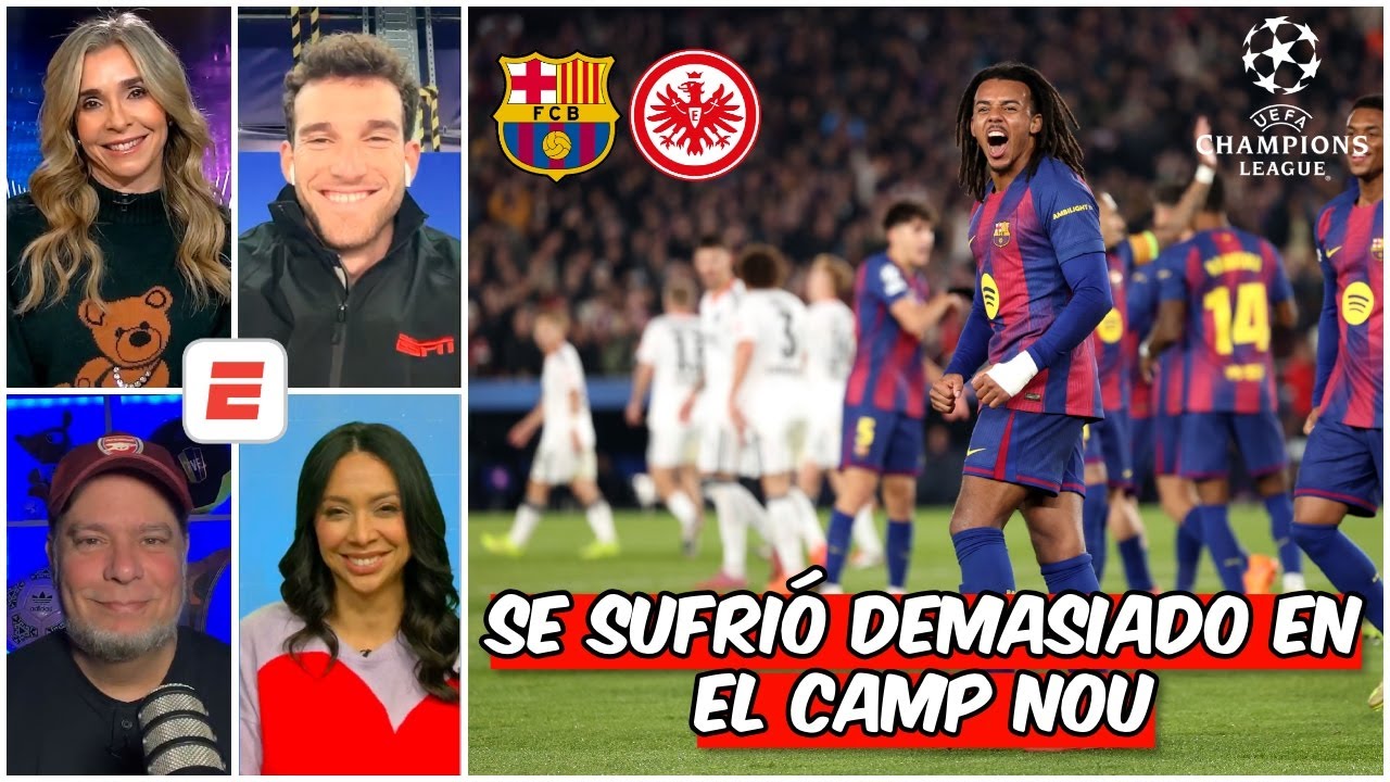 JULES KOUNDÉ SALVÓ al BARCELONA con un DOBLETE pero NO LLEGARÁN LEJOS jugando así | Champions League