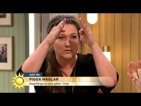 Så piffar du till höstnaglarna - Nyhetsmorgon (TV4)