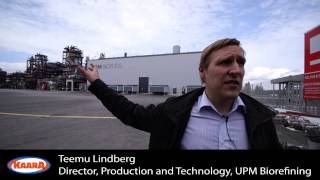 Kaaran Antti Liinpää tutustuu kotimaisen uusiutuvan dieselin BioVernon jalostamoon