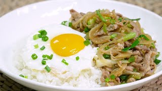 숙주 고기덮밥 한 끼로 맛과 영양을 한꺼번에 챙기세요 | Mungbean Sprout Rice Bowl