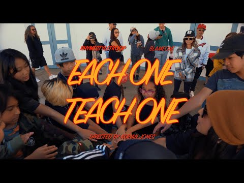 RhymeStyleTroop Feat. Blame One - “Each1Teach1” prod by Preed One (scratches by D-STYLES )