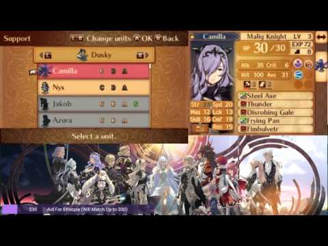 Fire Emblem Fates Conquest — Blind Lunatic Story Run Part 7-1