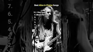 Top 10 Best Alice in Chains Songs #aliceinchains #top10 #bestsongs #bestmusic