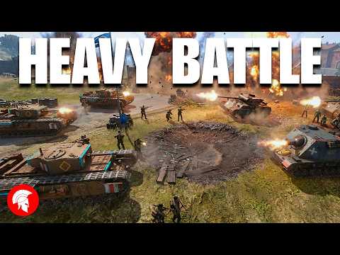 Churchill vs Panther & Brummbär! - 3vs3 - British Forces - Company of Heroes 3