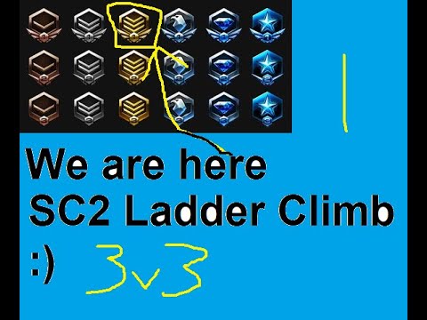 3v3 Protoss Ranked - Starcraft 2 Ranked Ladder Fun :)