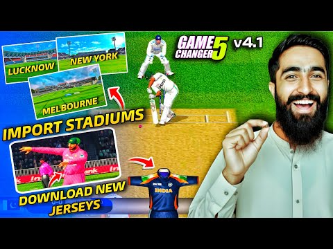 Game Changer 5 V4.1 Download Stadiums And Jerseys Tutorial