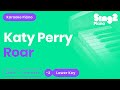Katy Perry - Roar (Lower Key) Piano Karaoke