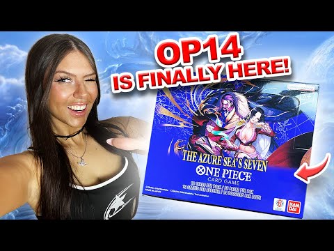 *NEW* Azure Sea's Seven Booster Box Opening! | One Piece Card Game | OP14