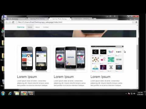 Build a Photo Sharing Website with Bootstrap Part 5