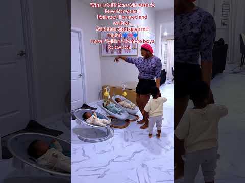 #tripletmom #pregnancybyfaith #newbornbaby #multiplebirth #momlife #newborn #triplets #fypシ