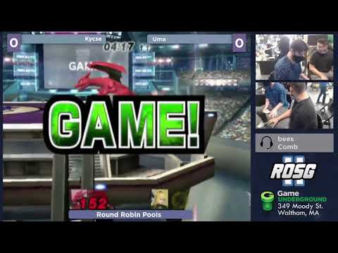 RoSG2 RR Pools - GVS | Kycse (Charizard) vs Uma (Zero Suit Samus)