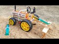 Craft With Matchbox Diy Matchbox JcB Tractor At Home Diy Idea With Matchstick Box