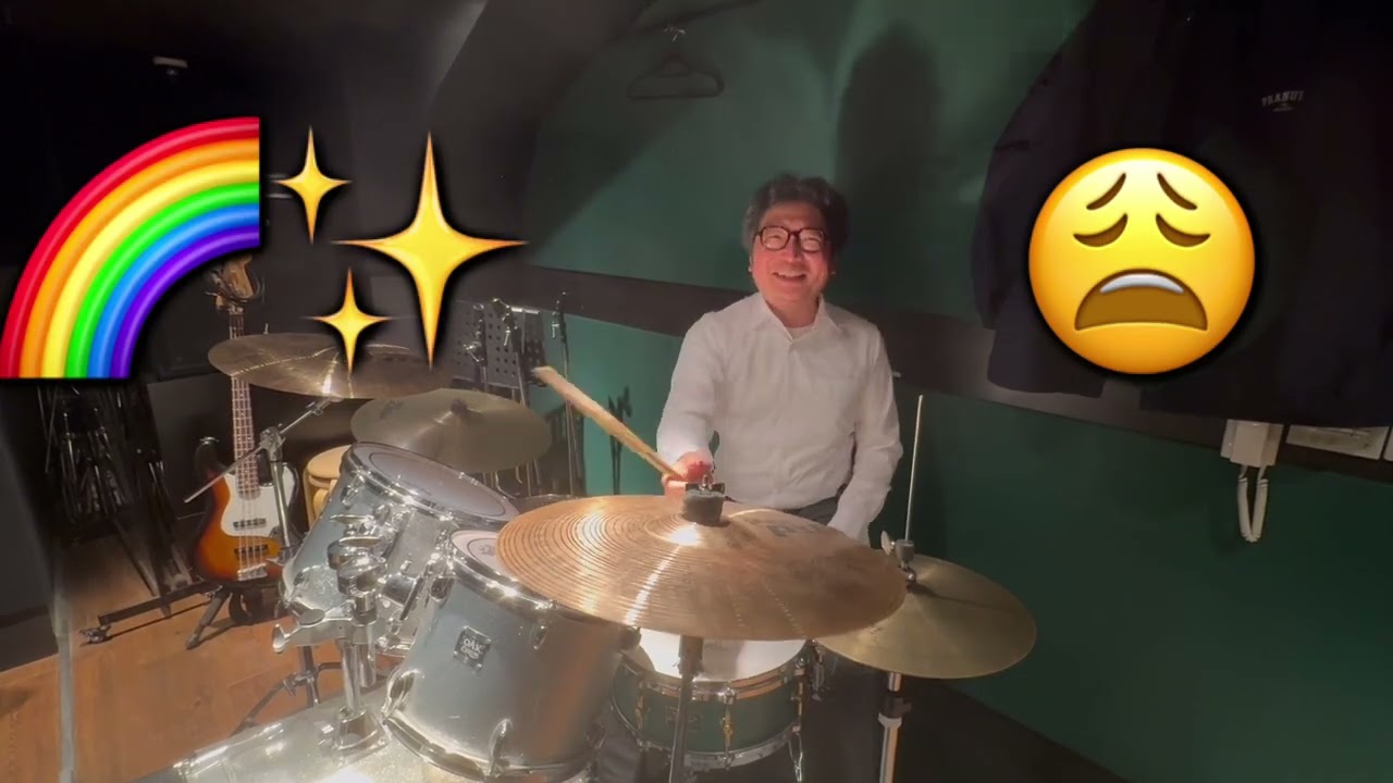 ダメなドラマーあるある　~クラッシュシンバル編~