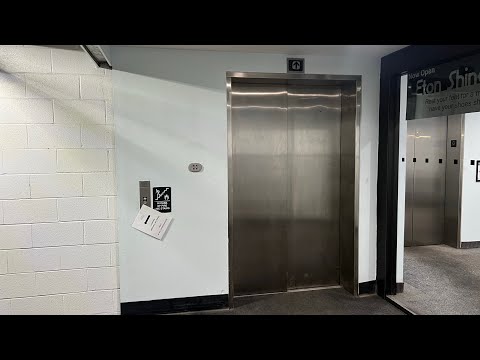 About to be Modded! Glitchy Dover Service Traction Elevator - Eaton Center - Beachwood, OH