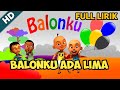 BALON KU ADA LIMA KARAOKE TANPA VOKAL Lagu Anak Nusantara Populer FULL LIRIK