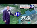 Sam Champion NYC weather forecast: Rain and warm then cold and snow