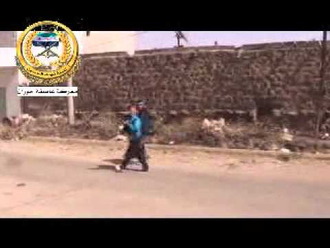 وصول التعزيزات من قبل كتيبة شهداء الصنمين الى بلدة كفر شمس في ريف درعا