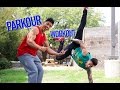 HENRY TRIES PARKOUR?! | EPIC 10-MINUTE PARKOUR WORKOUT