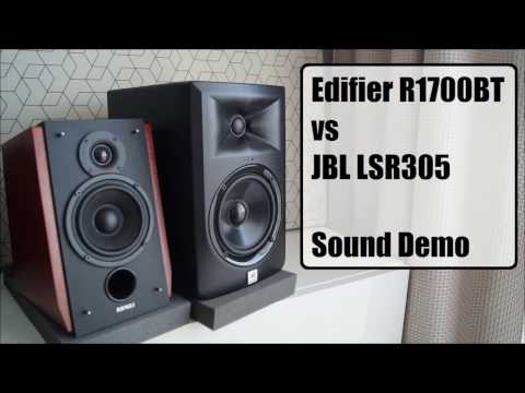 Kolonėlės Edifier R1700BT, Rudos/Juodos spalvos video