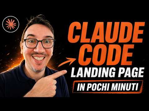 Come Creare una Landing Page Professionale con Claude Code in 10 Minuti (Tutorial Italiano 2026)