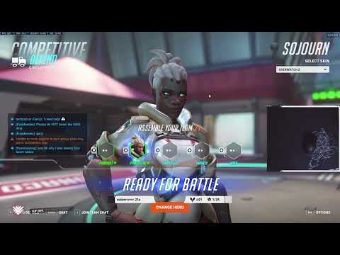 GALE SOJOURN + CASSIDY + BASTION TOP 500 GAMEPLAY OVERWATCH 2 SEASON 6