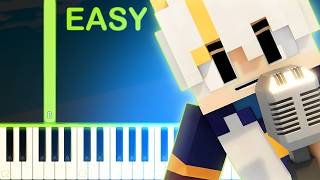 ♪ YO SOY TU CHUYMINE - ChuyMine Song - EASY Piano Tutorial
