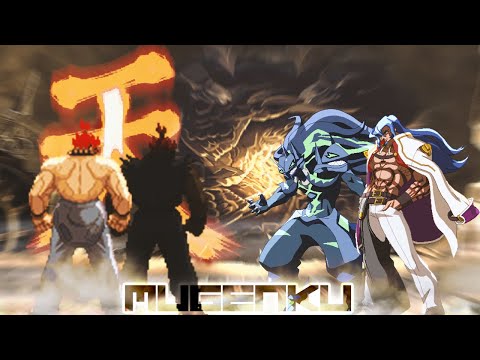 Shin Oni & Akuma Good Ghost vs Susanoo & Azrael! BlazBlue vs Street Fighter MUGEN Multiverse