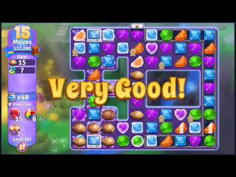 Wonka's World of Candy Level 463 - NO BOOSTERS + FULL STORY 🍫 | SKILLGAMING ✔️