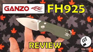 Full Review of the Ganzo FH925 #Ganzo #Firebird #FBknife #buttonlock