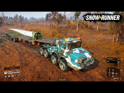 Snowrunner Gameplay | Snowrunner HD 1080p Full Walkthrought 2023 Pc Gameplay | Part-38 #snowrunner