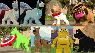 All Playable Dog Characters in LEGO Videogames