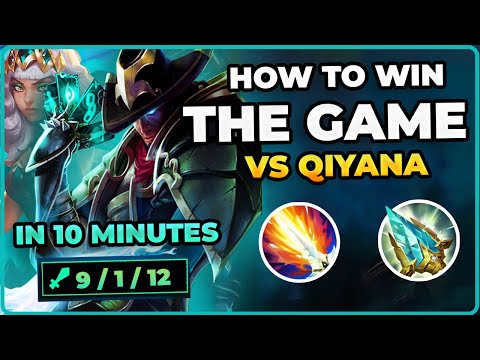 Eloprinter Twisted Fate (TF Vs Qiyana masters EUW)