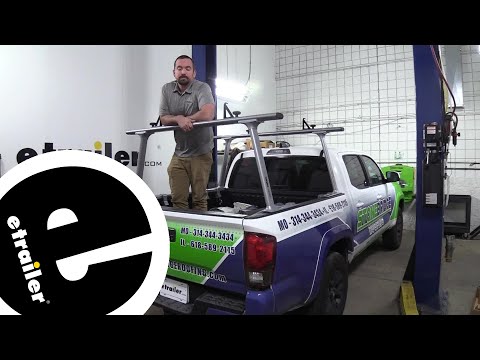 How to Install the Thule TracRac TracONE Ladder Rack for Toyota Tacoma on a 2021 Toyota Tacoma