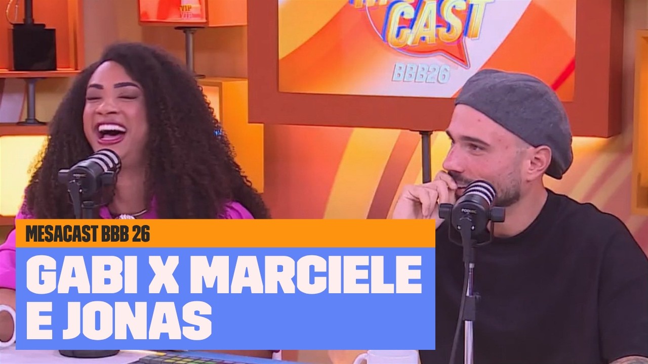 Marciele e Gabi BRIGAM, ela mete Jonas e ele ALFINETA de volta | BBB 26 | Mesacast BBB | Multishow