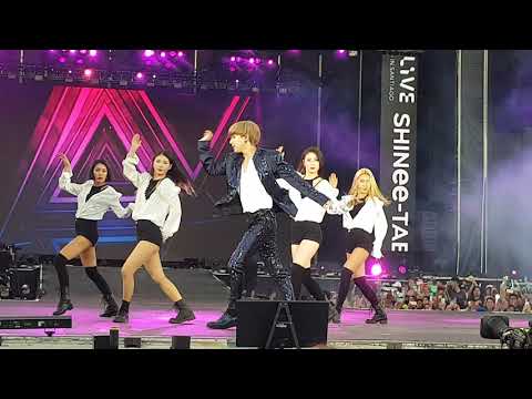 190119  TAEMIN 태민 (SHINee) “MOVE” - SMTOWN Special Stage in Santiago. [HD]