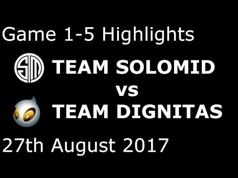 TSM vs DIG Game 1-5 Highlights 2017 NALCS SUMMER SPLIT PLAYOFFS FULL HIGHLIGHTS SEMIFINAL #2